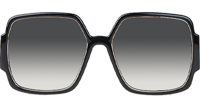 30Montaigne 2 Sunglasses Black Gradient Gray