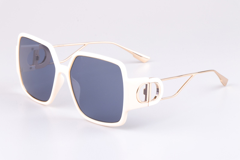 30Montaigne 2 Sunglasses White Blue