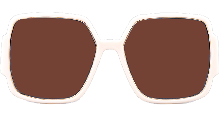 30Montaigne 2 Sunglasses White Brown