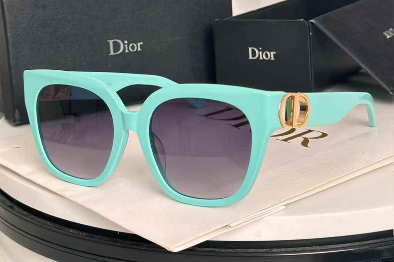 30Montaigne S10F Sunglasses Blue Gradient Blue