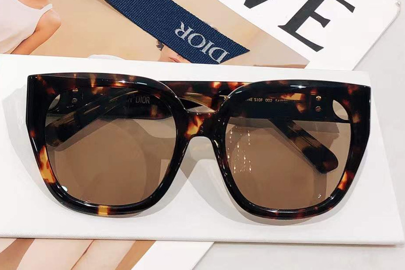 30Montaigne S10F Sunglasses Tortoise Brown