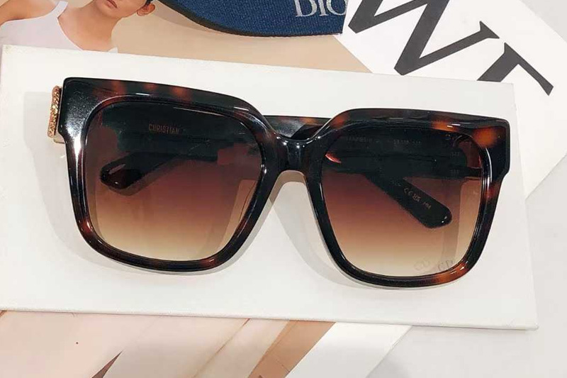 30Montaigne S11I Sunglasses Tortoise Gradient Brown