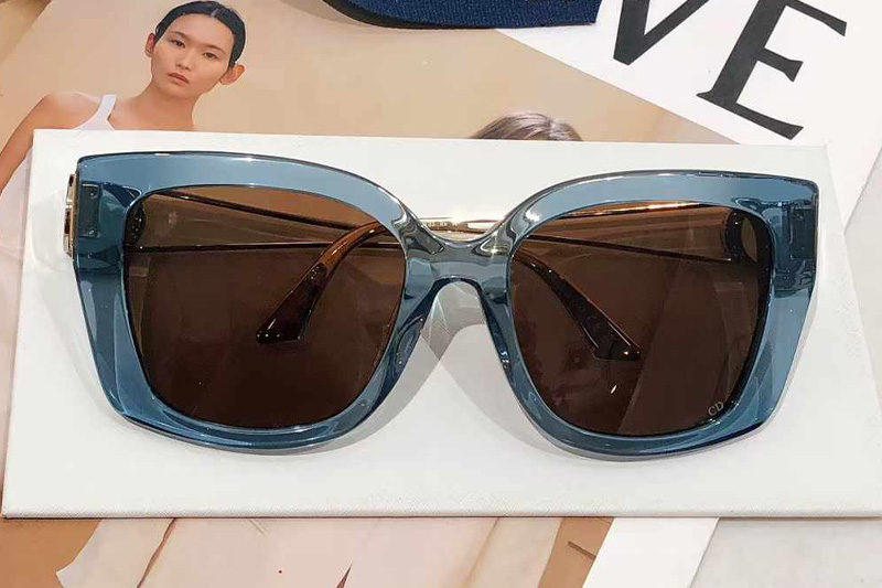 30Montaigne S13F Sunglasses Blue Brown