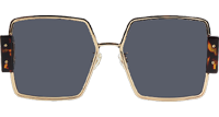 30Montaigne S4U Sunglasses Gold Tortoise Gray