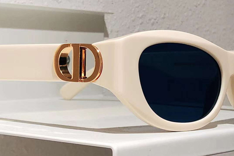 30Montaigne S9U Sunglasses Cream Blue