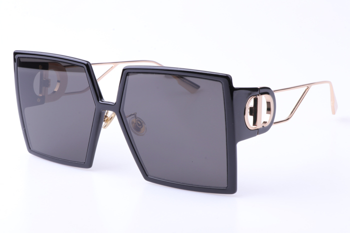 30Montaigne Sunglasses Black Gold Gray