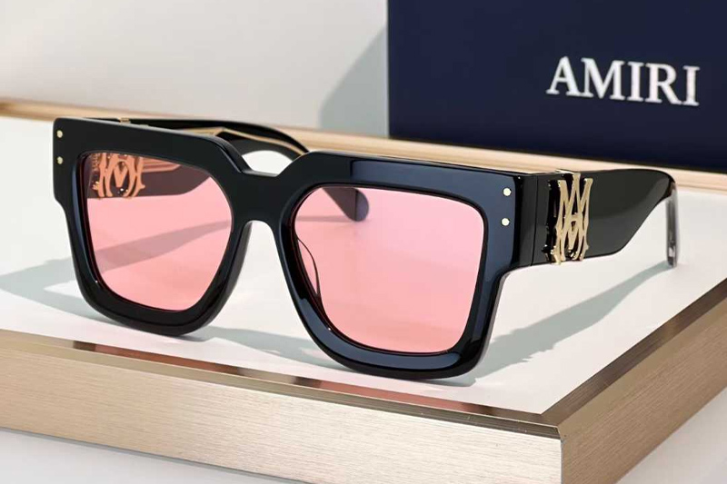 Amacsn1001 Sunglasses Black Pink