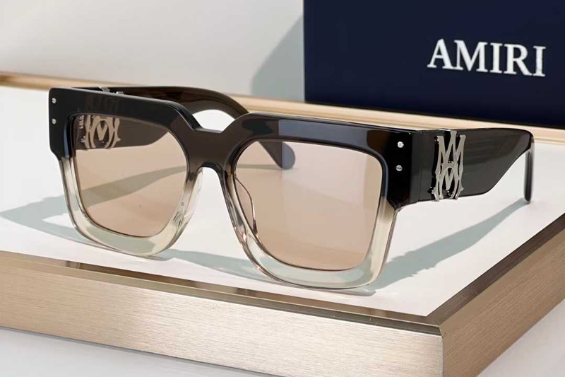 Amacsn1001 Sunglasses Brown Transparent Brown