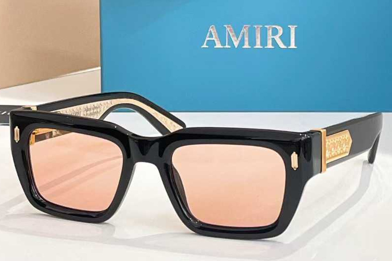 Amacsn1009 Sunglasses Black Pink