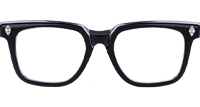 Ambidxtrous Eyeglasses Black