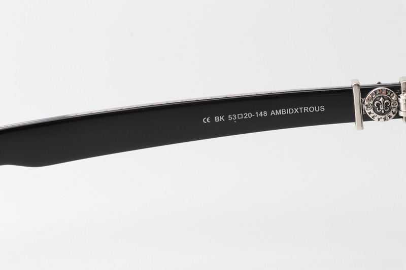 Ambidxtrous Eyeglasses Black