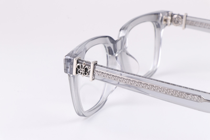 Ambidxtrous Eyeglasses Clear Gray