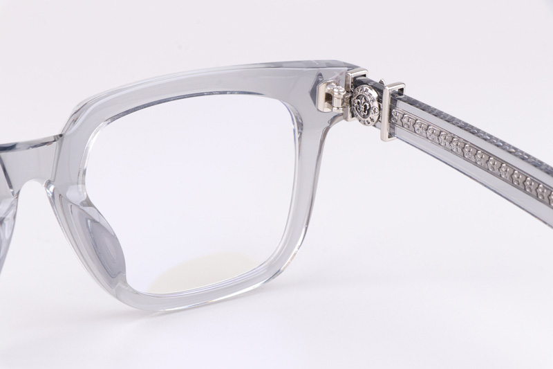 Ambidxtrous Eyeglasses Clear Gray