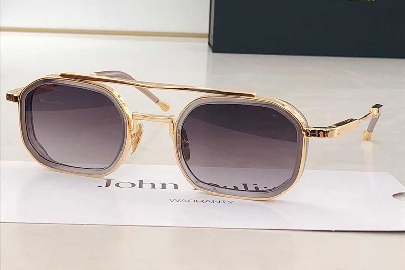 Anthony Sunglasses Gray Gold Gradient Gray