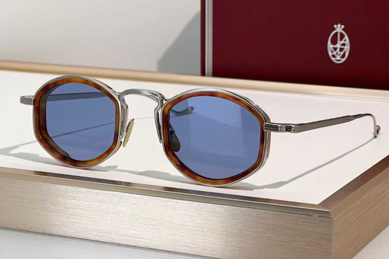Aragon Sunglasses Tortoise Silver Blue