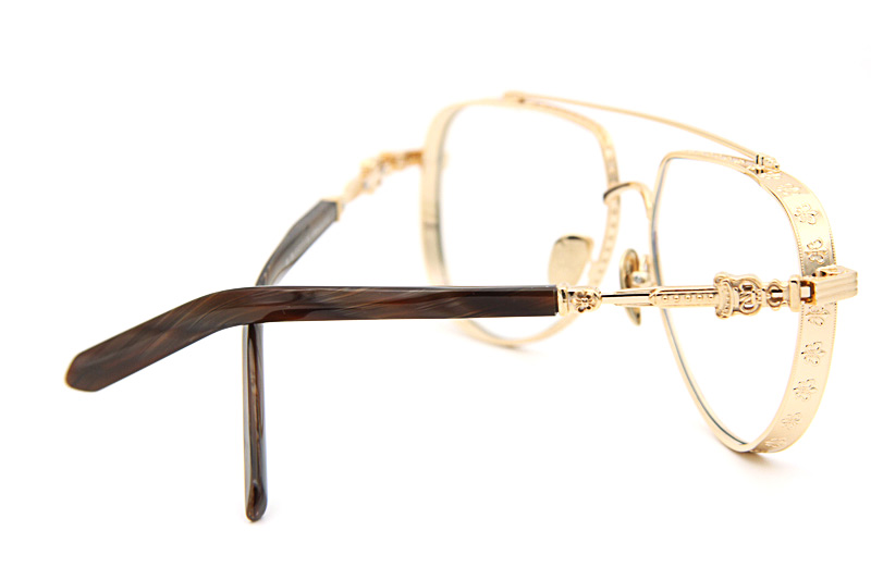 Armadildoe Eyeglasses Gold