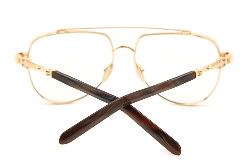 Armadildoe Eyeglasses Gold