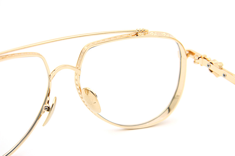 Armadildoe Eyeglasses Gold