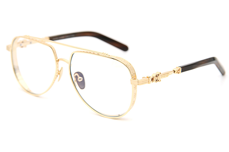 Armadildoe Eyeglasses Gold