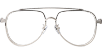 Armadildoe Eyeglasses Silver