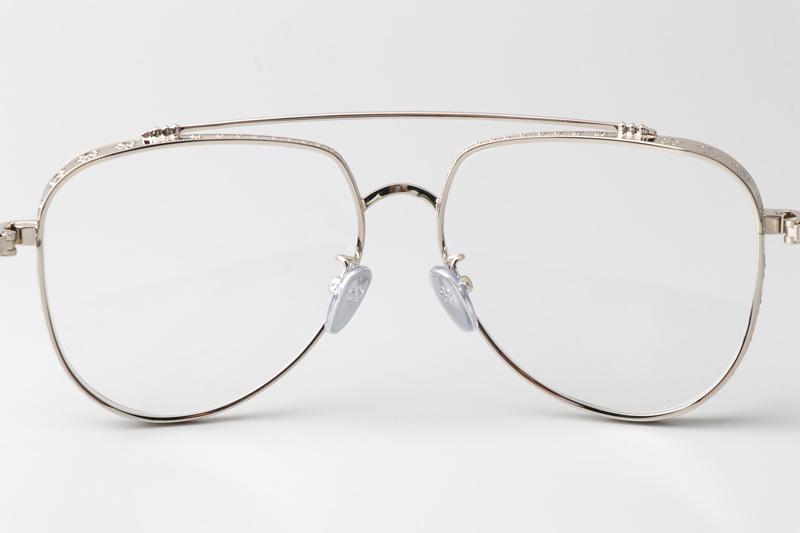 Armadildoe Eyeglasses Silver