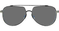 Armadildoe Sunglasses Black Gray