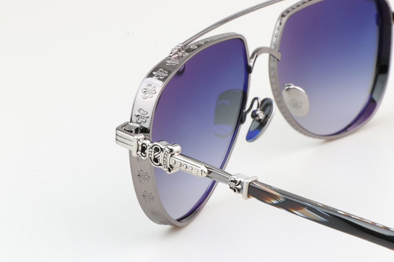 Armadildoe Sunglasses Gunmetal Gradient Gray