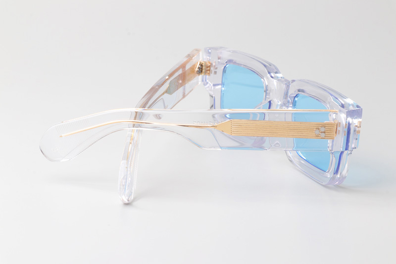 Ascari Sunglasses Transparent Blue