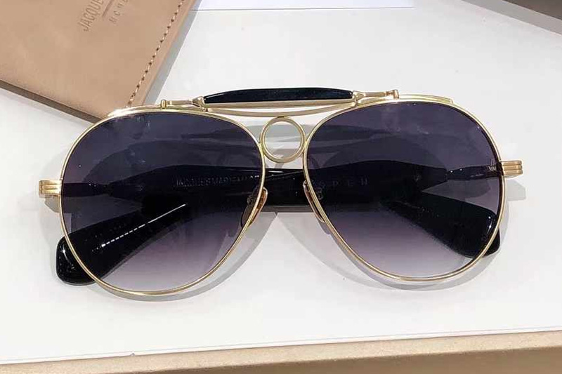 Aspen Sunglasses Gold Gradient Gray