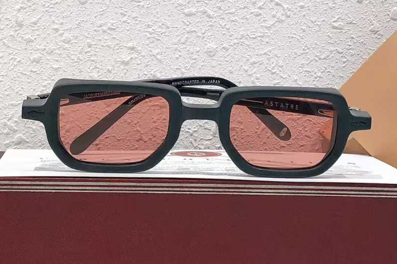 Astaire Sunglasses Matte Black Red