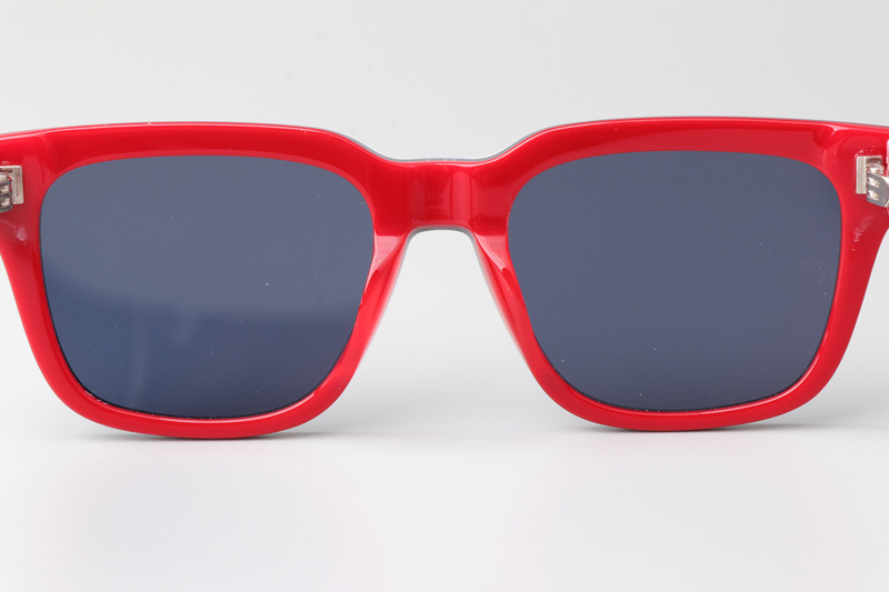 B23S11 Sunglasses White Red Blue