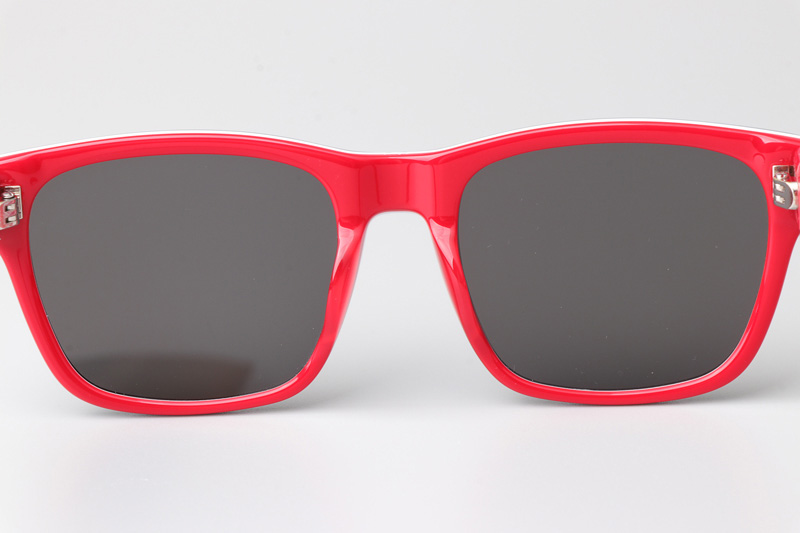 B23S2F Sunglasses Blue Red Gray