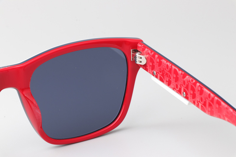 B23S2F Sunglasses White Red Blue