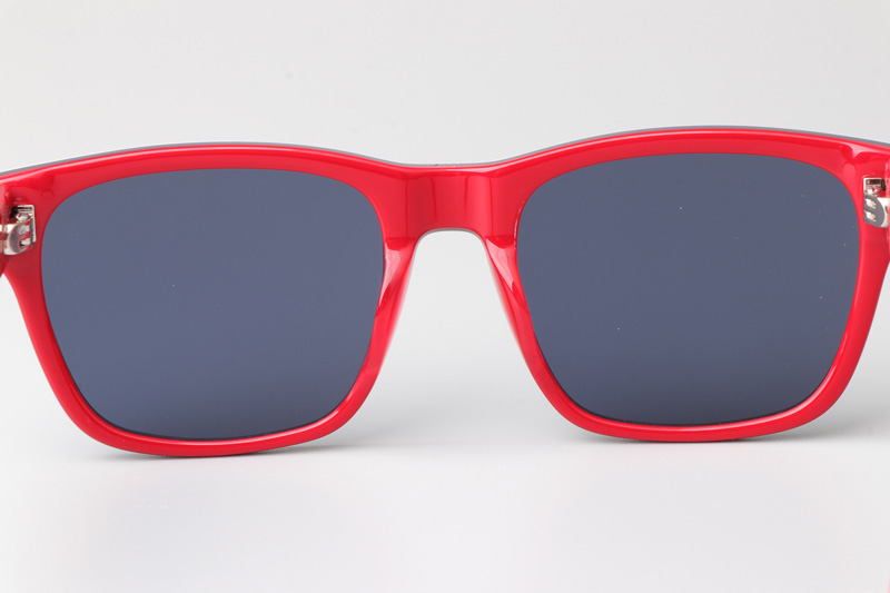 B23S2F Sunglasses White Red Blue