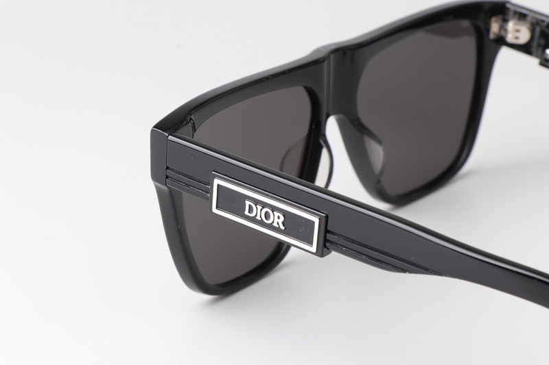 B23S31 Sunglasses Black Gray