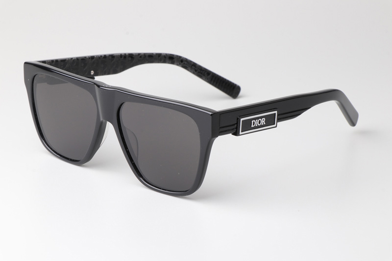 B23S31 Sunglasses Black Gray