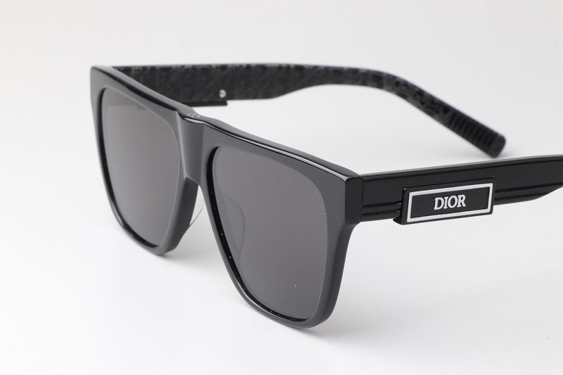 B23S31 Sunglasses Black Gray