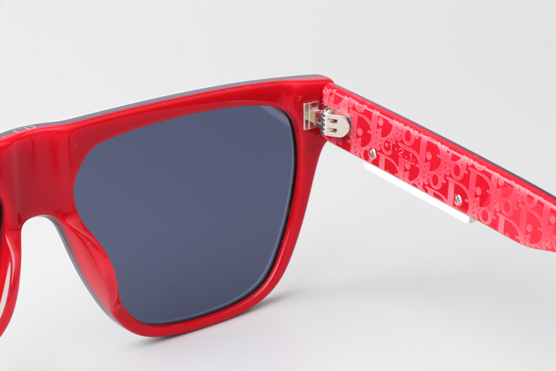 B23S31 Sunglasses White Red Blue