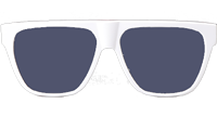 B23S31 Sunglasses White Red Blue