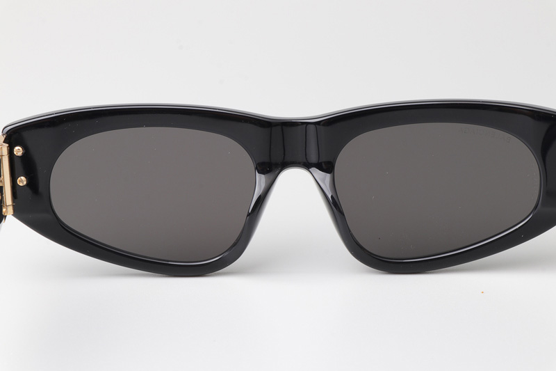 BB0095S Sunglasses Black Gray