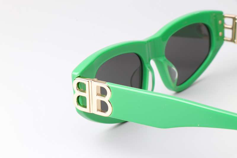 BB0095S Sunglasses Green Gray