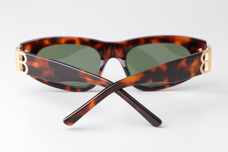 BB0095S Sunglasses Tortoise Green