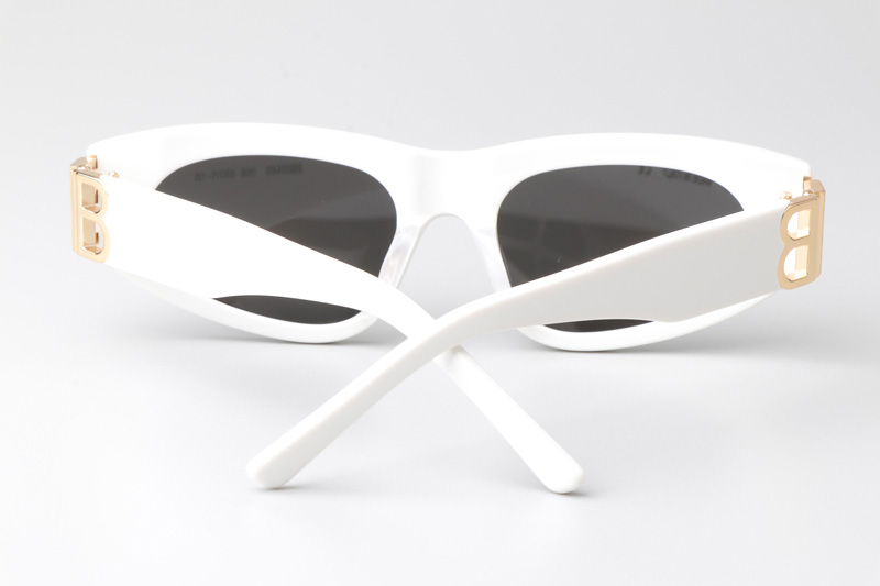 BB0095S Sunglasses White Gray