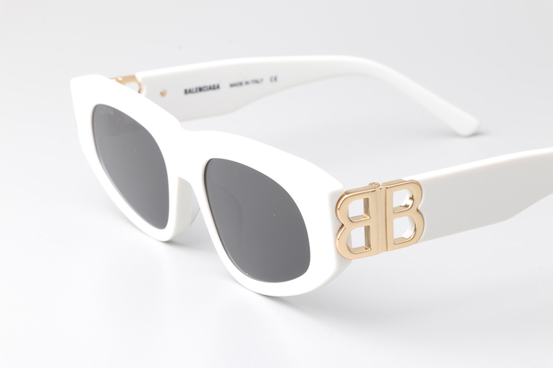 BB0095S Sunglasses White Gray