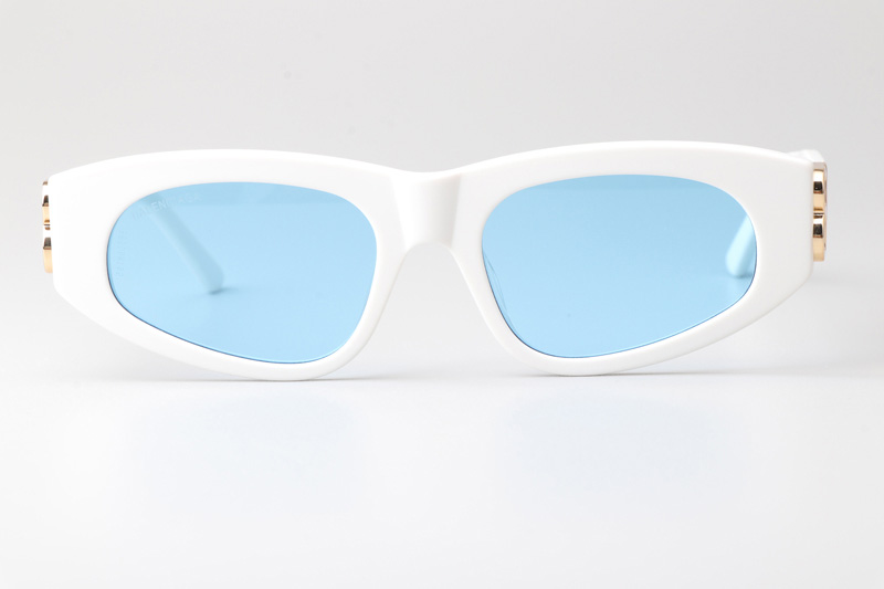 BB0095S Sunglasses White Light Blue