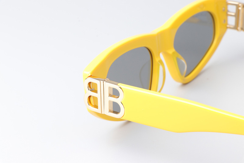 BB0095S Sunglasses Yellow Silver