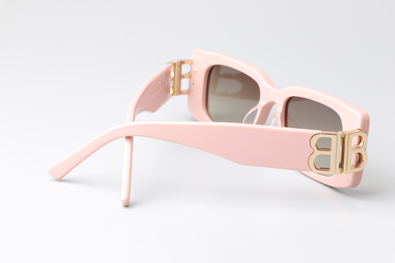 BB0096S Sunglasses Pink Gradient Brown