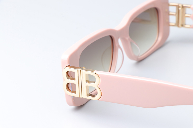 BB0096S Sunglasses Pink Gradient Brown