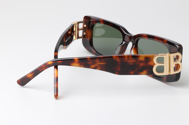 BB0096S Sunglasses Tortoise Green