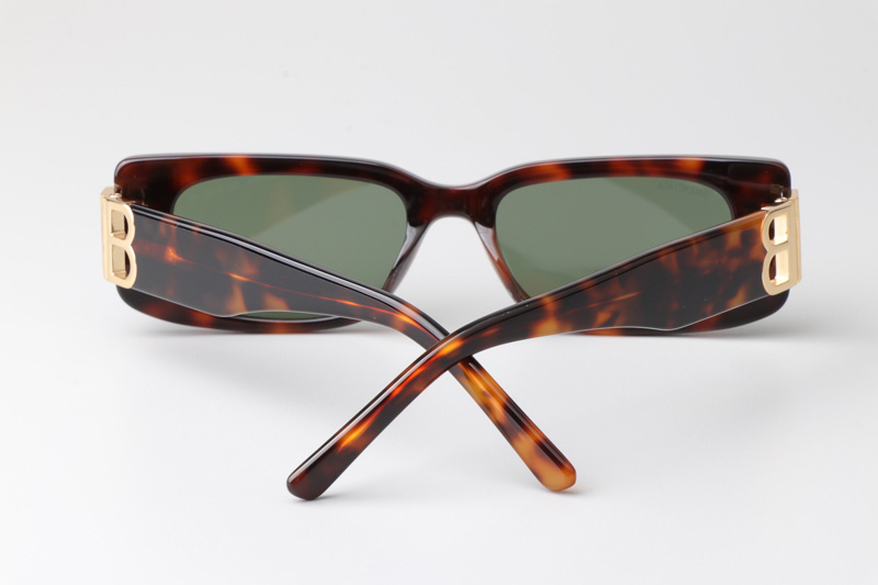 BB0096S Sunglasses Tortoise Green